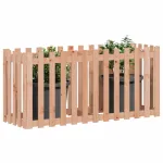 Pat înălțat grădină design gard 150x50x70 cm lemn impregnat pin GartenMobel Dekor
