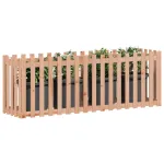 Pat înălțat grădină design gard 200x50x70 cm lemn impregnat pin GartenMobel Dekor
