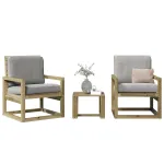 Set mobilier de grădină, 3 piese, lemn de pin impregnat GartenMobel Dekor