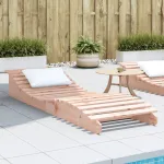 Șezlong, 205x60x31,5 cm, lemn masiv douglas GartenMobel Dekor