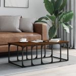 Măsuță de cafea, stejar maro, 100x50x35,5 cm, lemn prelucrat GartenMobel Dekor