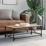 Măsuță de cafea, stejar sonoma, 100x50x35 cm, lemn prelucrat GartenMobel Dekor