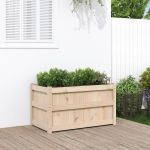 Jardinieră de grădină, 90x50x50 cm, lemn masiv de pin GartenMobel Dekor