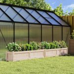 Jardiniere de grădină, 2 buc., lemn masiv de pin GartenMobel Dekor