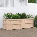 Jardinieră de grădină, 150x50x50 cm, lemn masiv de pin GartenMobel Dekor