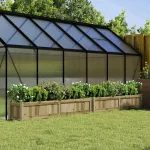 Jardiniere de gradina , 2 buc., lemn de pin impregnat GartenMobel Dekor