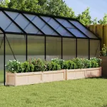 Jardiniere de grădină, 2 buc., lemn masiv de pin GartenMobel Dekor