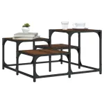 Măsuță de cafea, stejar maro, 68x68x40 cm, lemn prelucrat GartenMobel Dekor