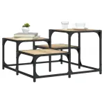 Măsuță de cafea, stejar sonoma, 68x68x40 cm, lemn prelucrat GartenMobel Dekor