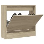 Pantofar, stejar sonoma, 60x21x57 cm, lemn compozit GartenMobel Dekor