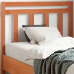 Tăblie de pat, maro ceruit, 100 cm, lemn masiv de pin GartenMobel Dekor