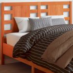 Tăblie de pat, maro ceruit, 135 cm, lemn masiv de pin GartenMobel Dekor