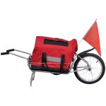 Remorcă cargo de bicicletă, cu o roată și geantă de depozitare GartenMobel Dekor