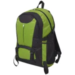 Rucsac pentru drumeții, 40 L, negru și verde GartenMobel Dekor