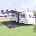 Covor pentru cort, antracit, 300 x 500 cm GartenMobel Dekor