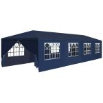 Pavilion de grădină 3 x 12 m, albastru GartenMobel Dekor