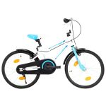 Bicicletă pentru copii, albastru și alb, 18 inci  GartenMobel Dekor