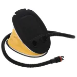 Pompă de picior, gri și galben, 26x18 cm, PP și PE GartenMobel Dekor