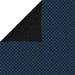 Folie solară piscină, plutitoare, negru/albastru 300x200 cm PE GartenMobel Dekor