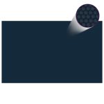 Folie solară plutitoare de piscină negru/albastru 260x160 cm PE GartenMobel Dekor