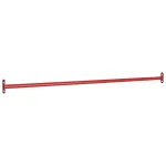 Bară de rotire, roșu, 125 cm, oțel GartenMobel Dekor