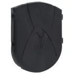 Placă electrică de darts cu săgeți din polipropilenă neagră GartenMobel Dekor