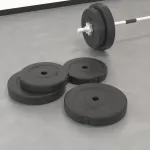 Plăci de greutate, 4 buc., 30 kg, ciment GartenMobel Dekor