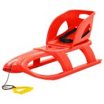 Sanie cu scaun, roșu, 102,5x40x23 cm, polipropilenă GartenMobel Dekor