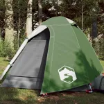 Cort de camping 2 pers. verde, impermeabil, configurare rapidă GartenMobel Dekor