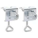 Cleme umbrelă pentru balcon, 2 buc., 32 mm, oțel galvanizat GartenMobel Dekor