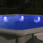 Lampă LED plutitoare de piscină, cu telecomandă, alb GartenMobel Dekor