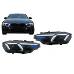 Faruri LED DRL BMW 3 Series F30 F31 Sedan Touring (10.2011-2019) Upgrade la G20 2024 Design pentru Xenon Performance AutoTuning