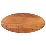 Blat de masă oval, 110x50x3,8 cm, lemn masiv de acacia GartenMobel Dekor