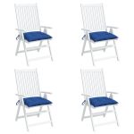 Perne de scaun, 4 buc., albastru, 50x50x7 cm, textil oxford GartenMobel Dekor