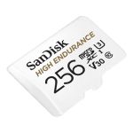 Card MicroSD 256GB'seria HIGH Endurance - SanDisk SDSQQNR-256G-GN6IA SafetyGuard Surveillance