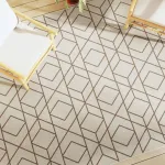 Covor cu fire scurte, multicolor, 190x300 cm, anti-alunecare GartenMobel Dekor