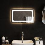 Oglindă cu LED de baie, 50x30 cm GartenMobel Dekor