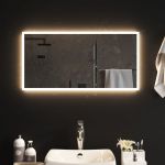 Oglindă de baie cu LED, 80x40 cm GartenMobel Dekor