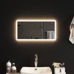 Oglinda de baie cu LED, 30x60 cm GartenMobel Dekor