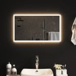 Oglindă de baie cu LED, 40x70 cm GartenMobel Dekor
