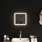 Oglindă cu LED de baie, 30x30 cm GartenMobel Dekor