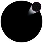 Prelată piscină, negru, 488 cm, PE GartenMobel Dekor