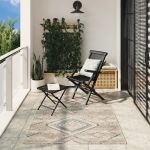 Covor ARBIZU, interior/exterior, design vintage, 140x200 cm GartenMobel Dekor