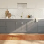 Covor dreptunghiular, natural, 60x1000 cm, bambus GartenMobel Dekor