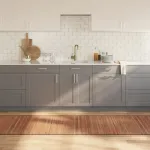 Covor dreptunghiular, natural, 80x1000 cm, bambus GartenMobel Dekor