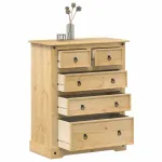 Dulap cu sertare „Corona”, 92x48x114 cm, lemn masiv de pin GartenMobel Dekor