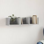 Dulap de perete, gri sonoma, 75x18x16,5 cm, lemn compozit GartenMobel Dekor
