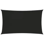 Pânză parasolar, negru, 3x6 m, HDPE, 160 g/m² GartenMobel Dekor