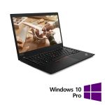 Laptop Refurbished LENOVO ThinkPad T490, Intel Core i5-8265U 1.60 - 3.90GHz, 16GB DDR4, 256GB SSD, 14 Inch Full HD, Webcam + Windows 10 Pro NewTechnology Media