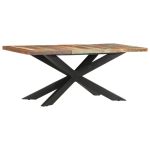 Masă de bucătărie, 180 x 90 x 76 cm, lemn masiv reciclat GartenMobel Dekor